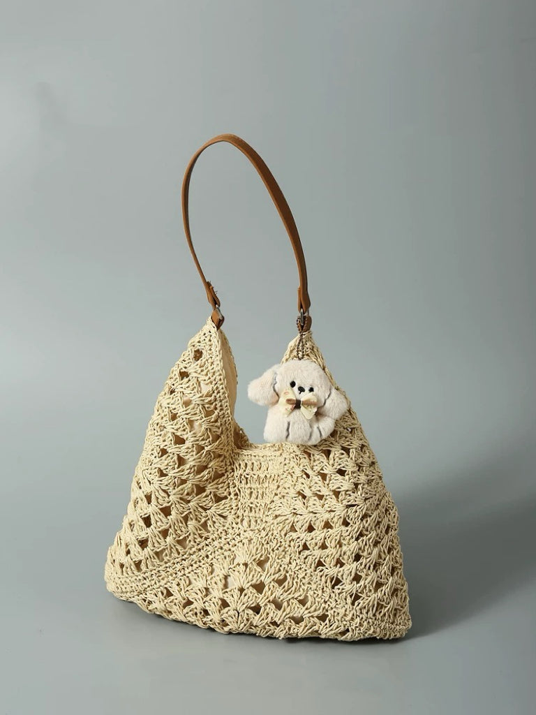 Beach woven bag