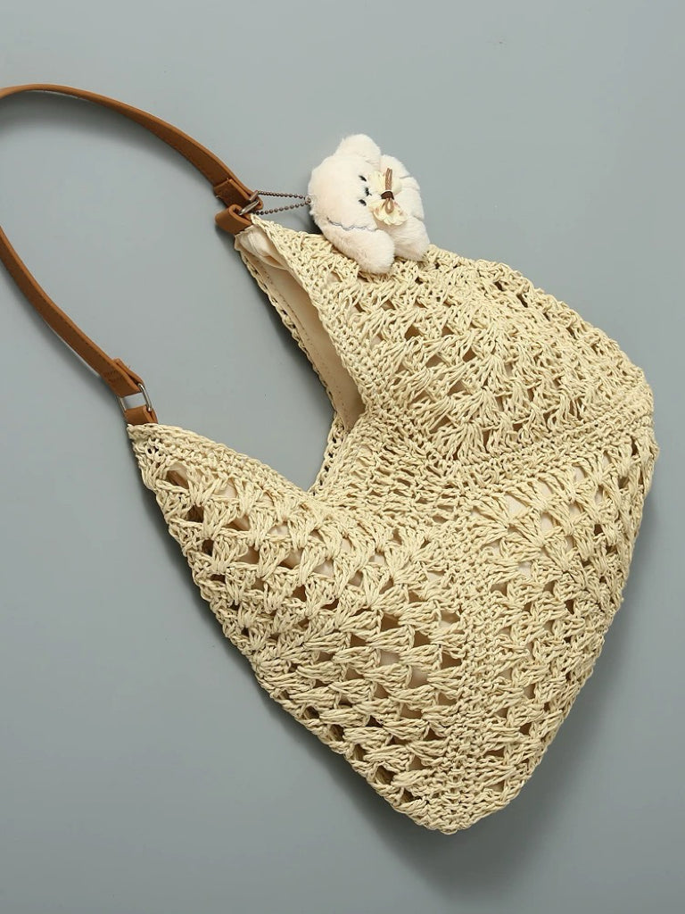 Beach woven bag